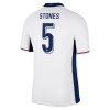 Maillot de Supporter Angleterre Stones 5 Domicile Euro 2024 Pour Homme